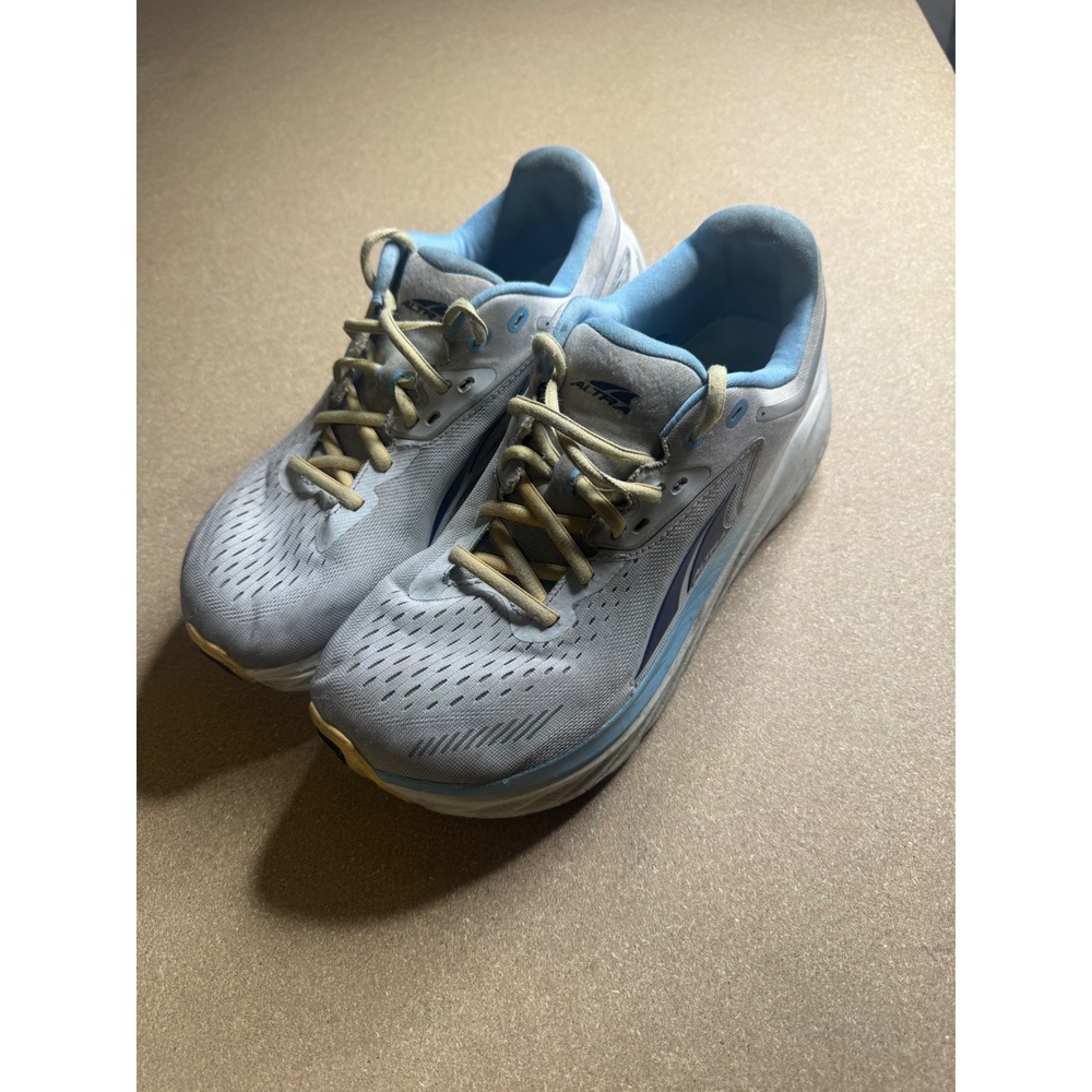 Altra Paradigm 6 Womens Grey Blue Running Shoes AL0A82CR224 Size 9